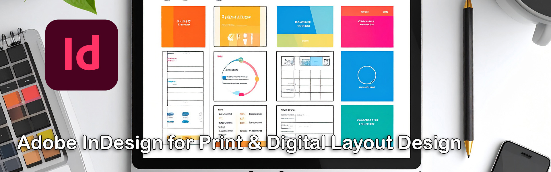 Adobe InDesign for Print & Digital Layout Design