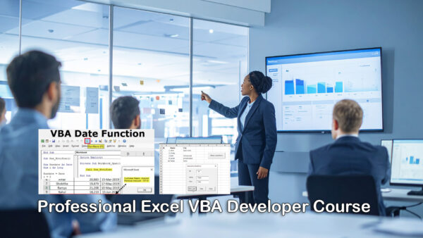 Professional Excel VBA Developer Course
